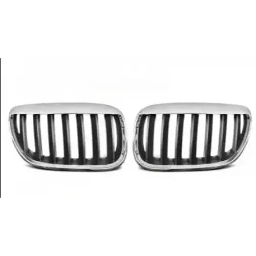 Grill Bmw X5 E53 Lci 04-06 Brows Chrome Black