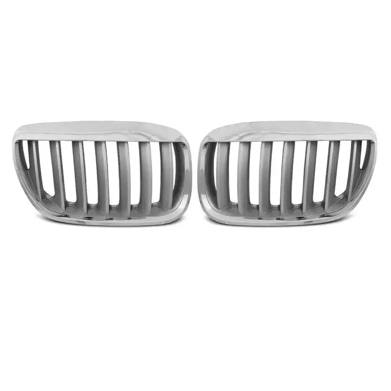 Grill Bmw X5 E53 Lci 04-06 Brows Chrome Titan Look