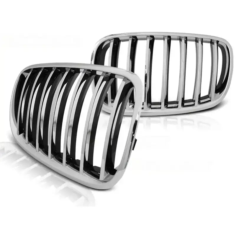 Grill Bmw X5 E70 X6 E71 08- Chrome - 1