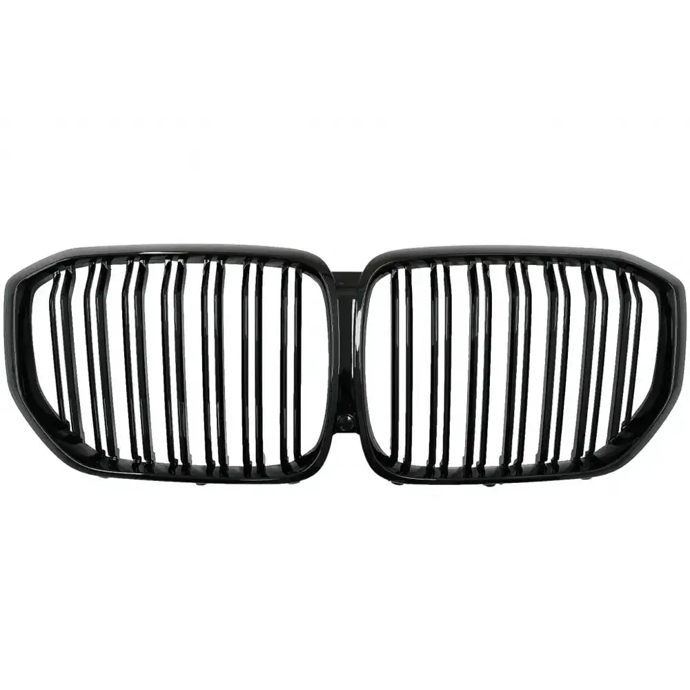 Grill Bmw X5 G05 18- Double Stripe m Design Piano Black - 1