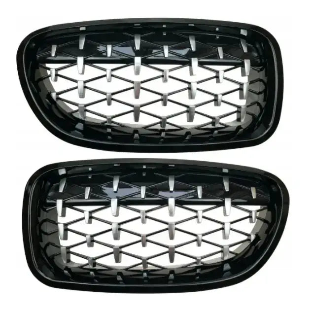 Grill Diamond Svart - Bmw 5 Serie F10/f11 09-17 - 1