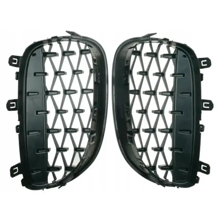 Grill Diamond Svart - Bmw 5 Serie F10/f11 09-17 - 2