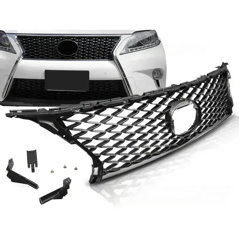 Grill Glossy Dark Grey Sport Style Lexus Rx350 12-15 f