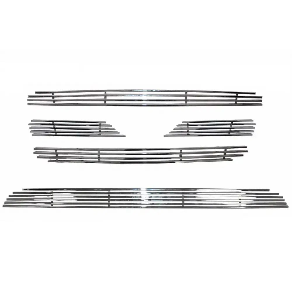 Evan-Fischer Grille Assembly For Hyundai Santa Fe XL 2017-2019 - 86350B8BB0 - Gray With Chrome - View #5