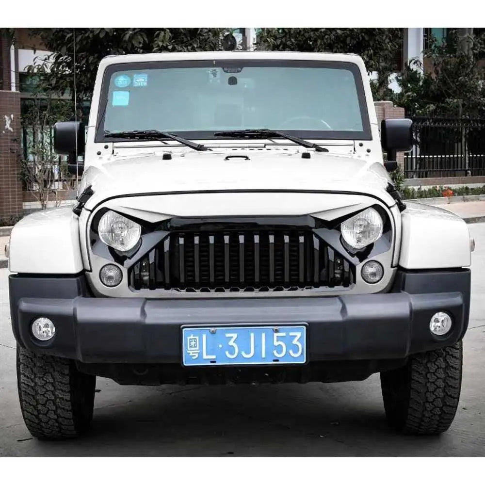 Grill Jeep Wrangler Jk 2 d 07-18 Angry Eyes - 4