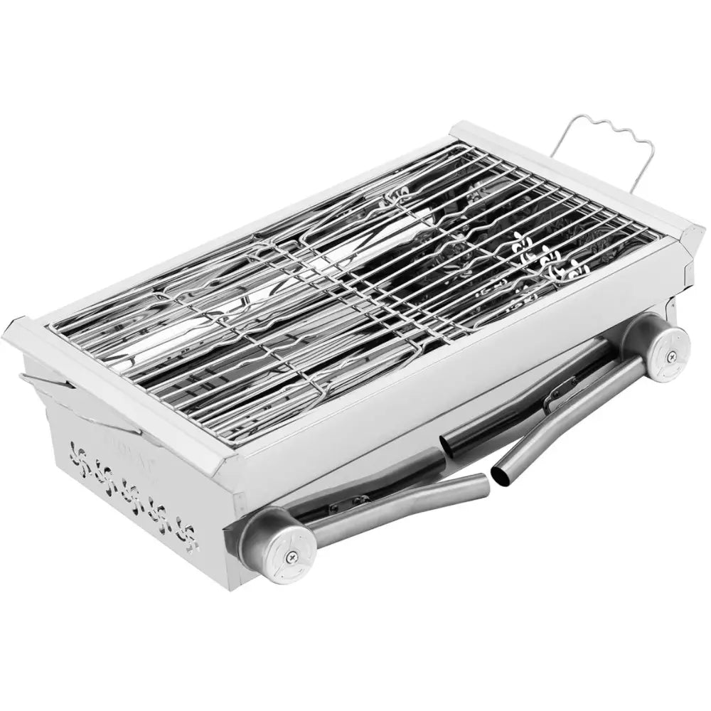 Grill Kullgrill Sammenleggbar Med Rist 43 x 25 Cm - 5