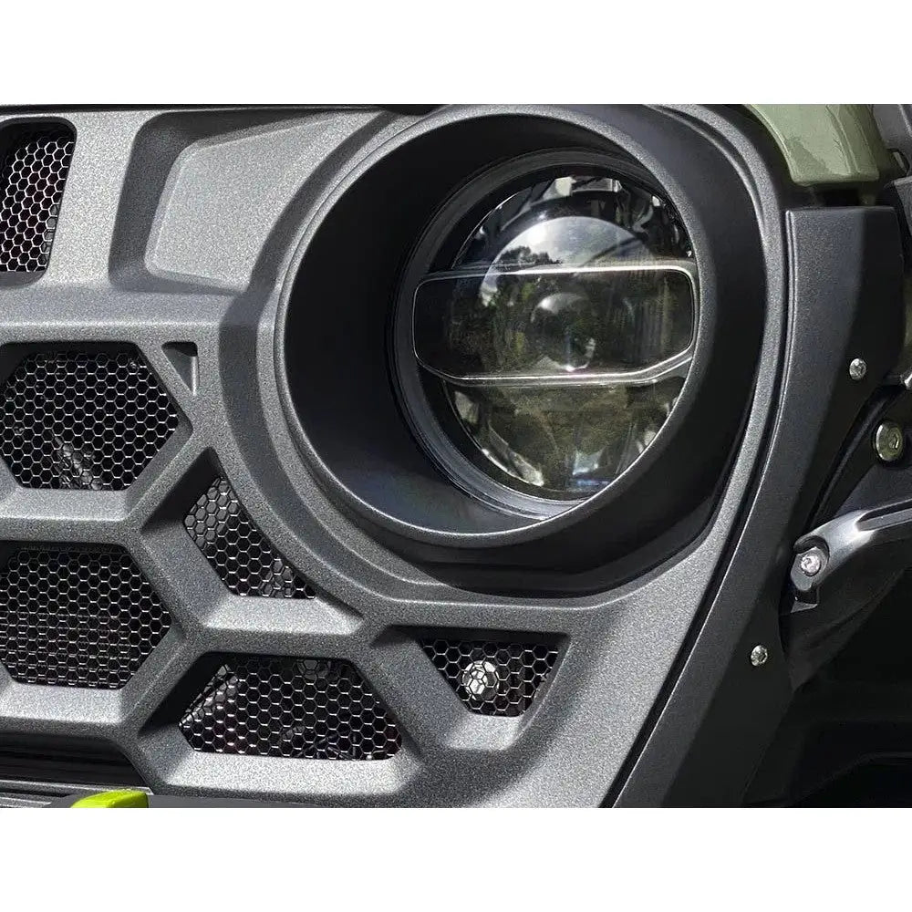 Grill Luft Design Pro Ytelse Hexagon - Jeep Wrangler Jl 4 d 18- - 3