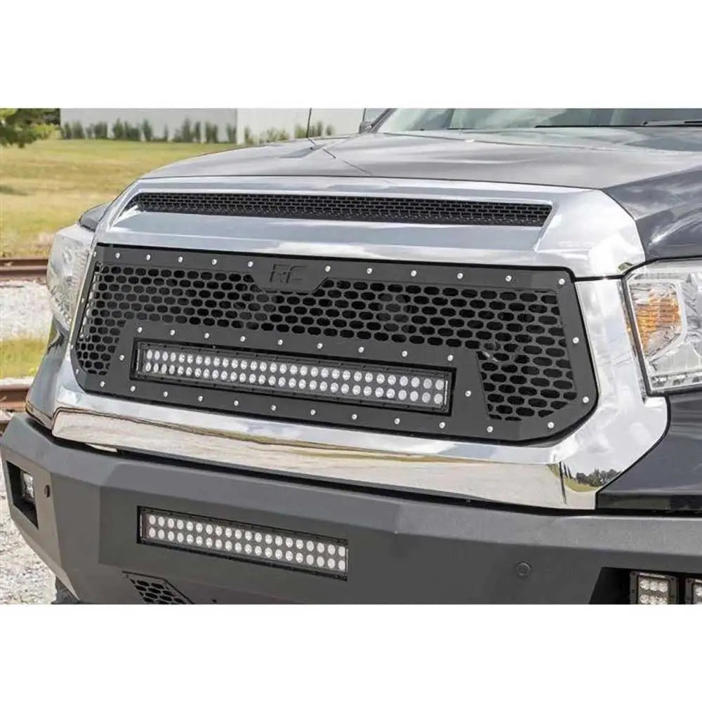 Grill med Dobbel Led-lister 30’’ Black Series Rough Country - Toyota Tundra 14-17