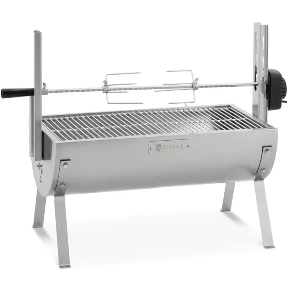 Grill Med Elektrisk Dreibart Spidd For Steking Av 4 Kg Kjøtt 82 Cm - 2