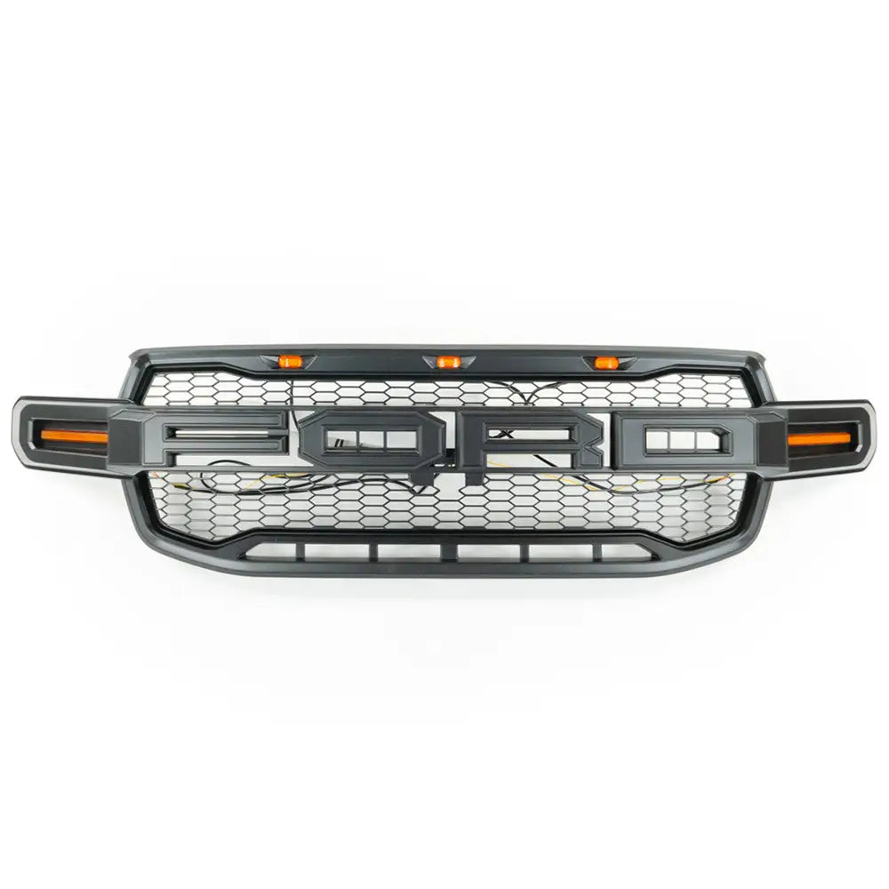 Grill Med Ford-emblem Og Led-belysning - Ford Ranger Py 23- - 1