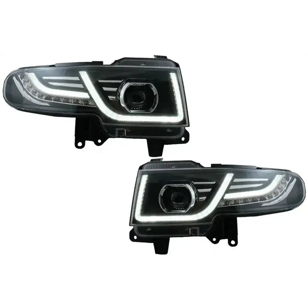 Grill med Led Toyota Fj Cruiser Xj10 07-15 Dynamic Blinklys