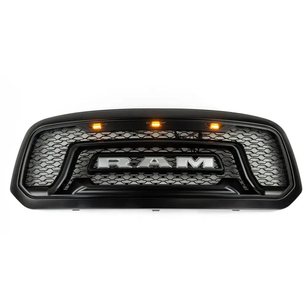 Grill med Ram-emblem i Sølvfarge Ofd - Dodge Ram 1500 Ds 14-19