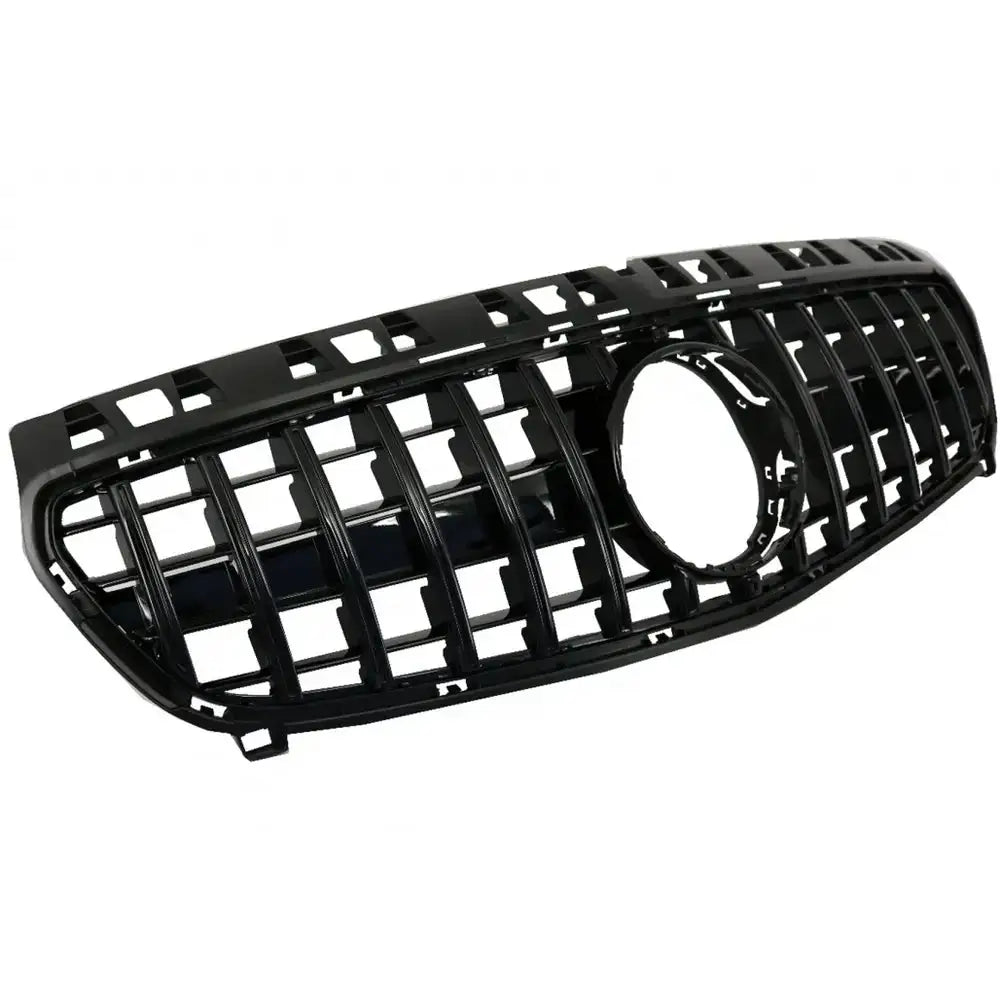 Grill Mercedes A-class W176 12-15 A45 Gt-r Panamericana Design All Black - 2