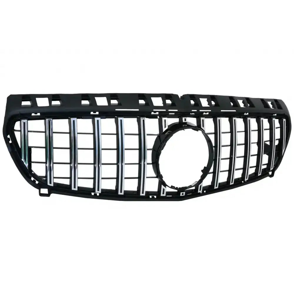 Grill Mercedes A-class W176 12-15 A45 Gt-r Panamericana Design Black / Chrome - 2