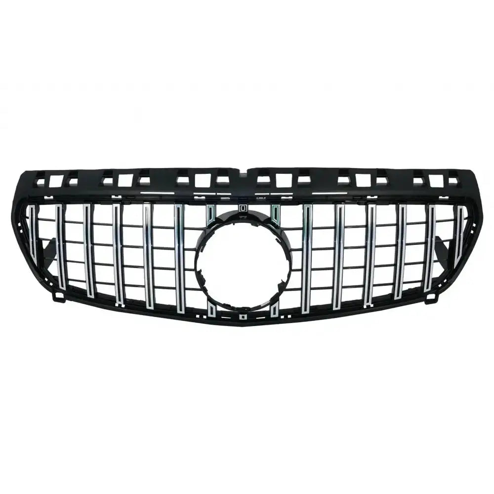 Grill Mercedes A-class W176 12-15 A45 Gt-r Panamericana Design Black / Chrome - 1