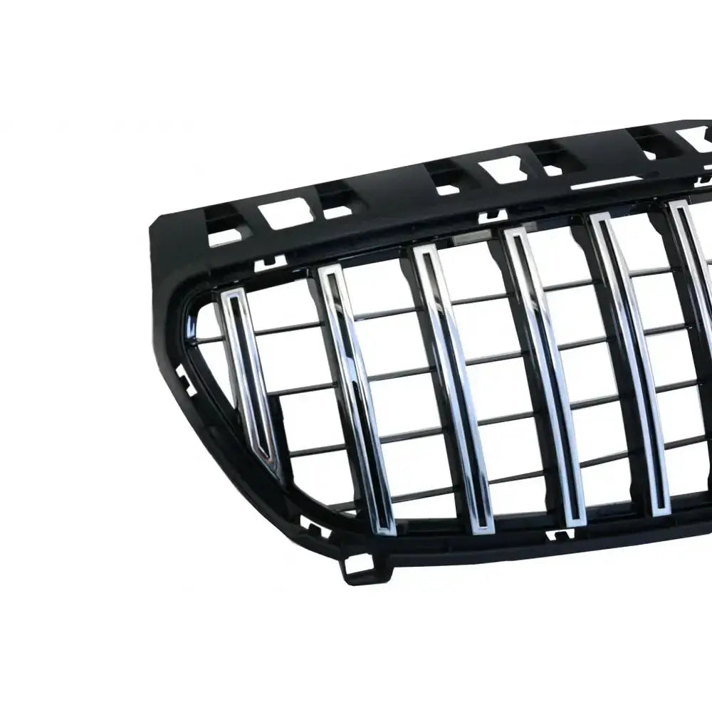 Grill Mercedes A-class W176 12-15 A45 Gt-r Panamericana Design Black / Chrome - 3