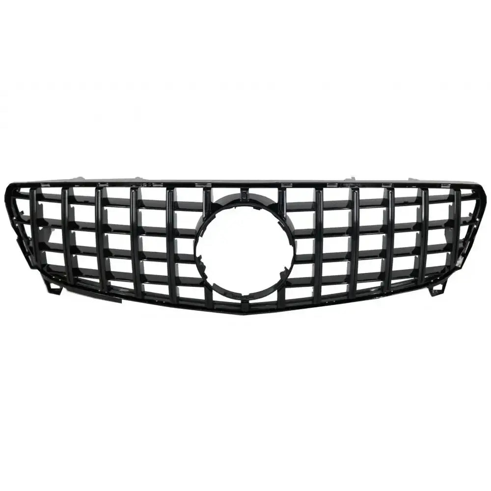 Grill Mercedes A-class W176 Facelift 15-18 A45 Gt-r Panamericana Design All Black V.1 - 1