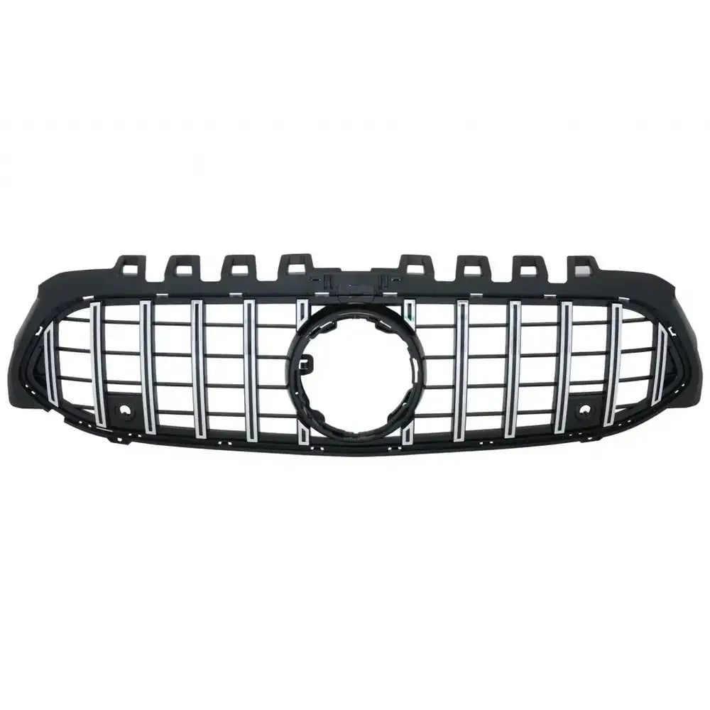 Grill Mercedes A-class W177 Hatchback / V177 Sedan 18- Gt-r Panamericana Design Black / Chrome - 1