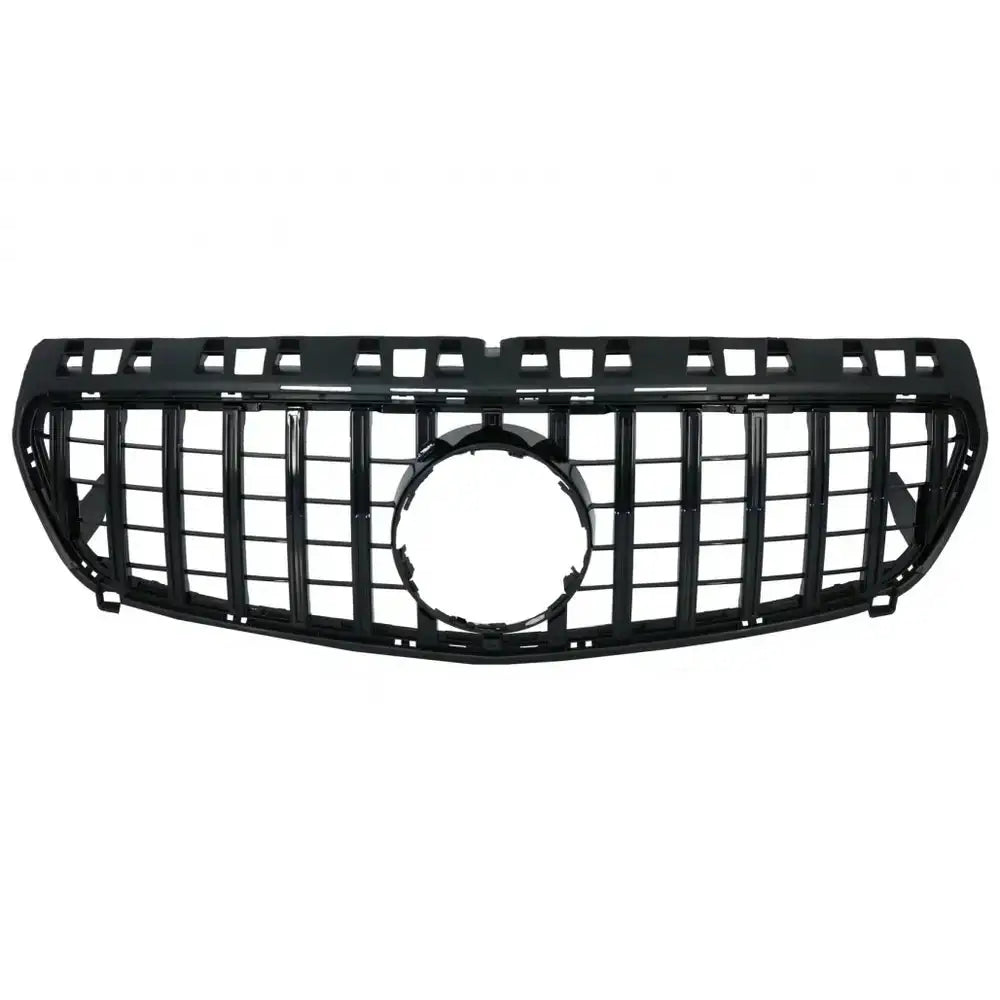 Grill Mercedes A-klasse W176 12-15 A45 Gt-r Panamericana Design All Black - 1