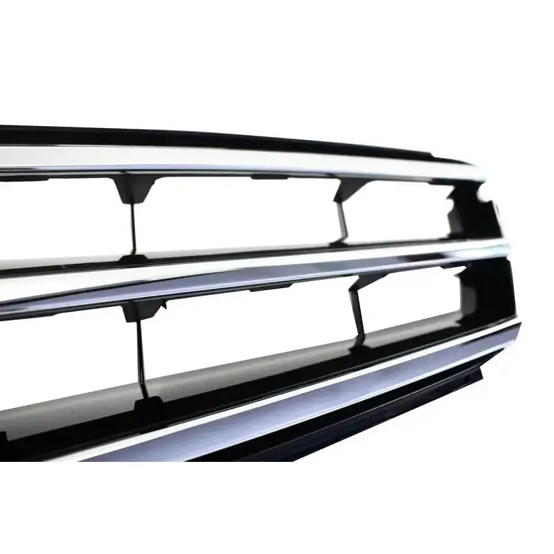 Grill Mercedes C-class S204 Limousine Station Wagon 07-14 Avangarde Chrome & Black - 3