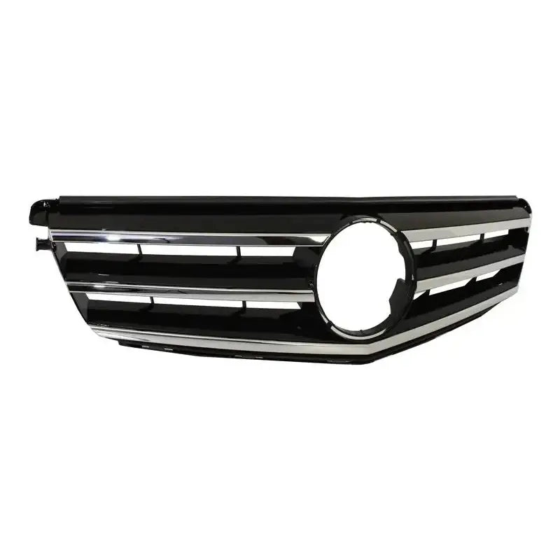 Grill Mercedes C-class W204 S204 Limousine Station Wagon 07-14 Avangarde Chrome&black - 2