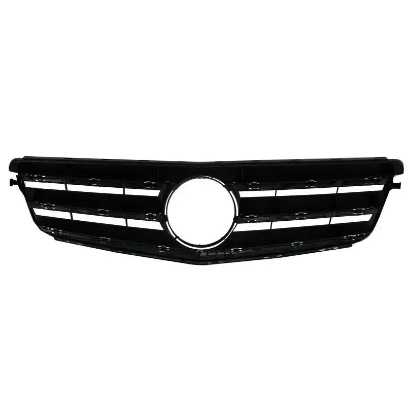 Grill Mercedes C-class W204 S204 Limousine Station Wagon 07-14 Avangarde Chrome&black - 4