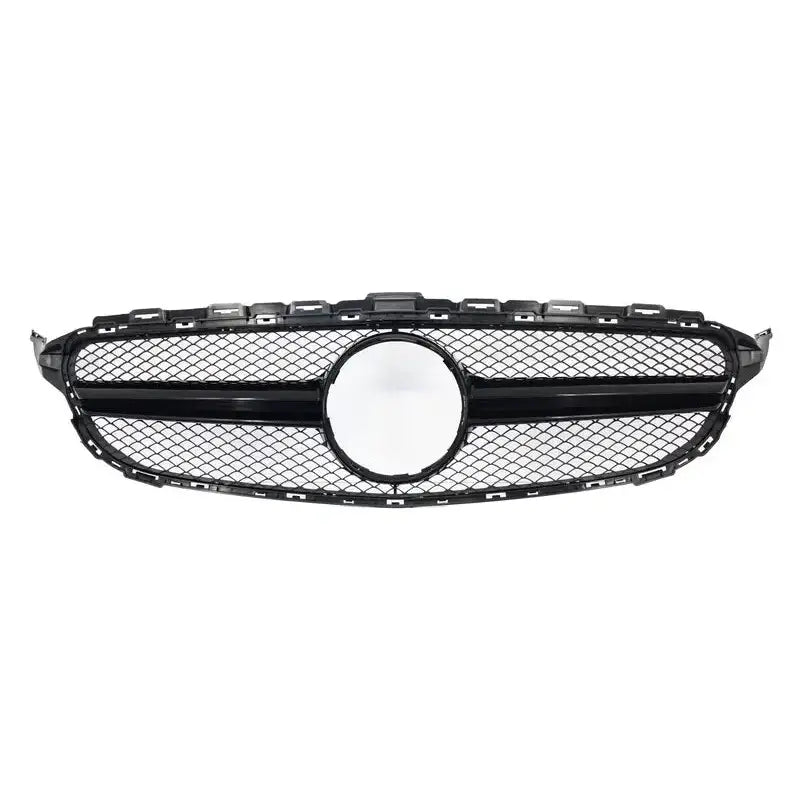 Grill Mercedes C-class W205 S205 C205 A205 14-18 C63 Design Black - 1