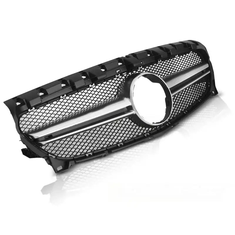 Grill Mercedes Cla W117 13-19 Black Silver Sport Look - 1