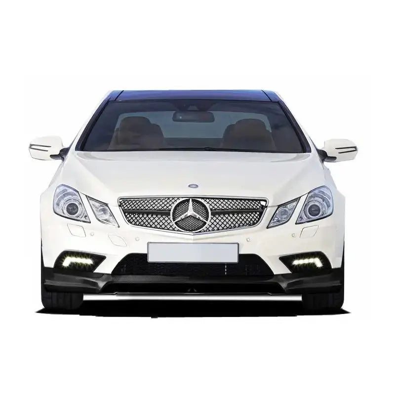 Grill Mercedes E-class C207 W207 A207 09-12 Coupe Cabrio Sl-look Black - 5