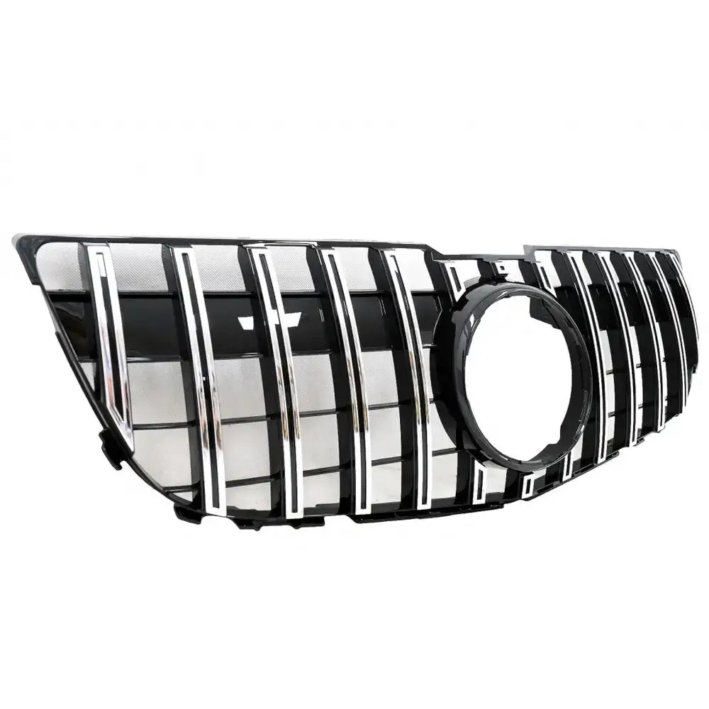 Grill Mercedes Glk-class X204 Facelift 13-15 Gt-r Panamericana Design Chrome - 3