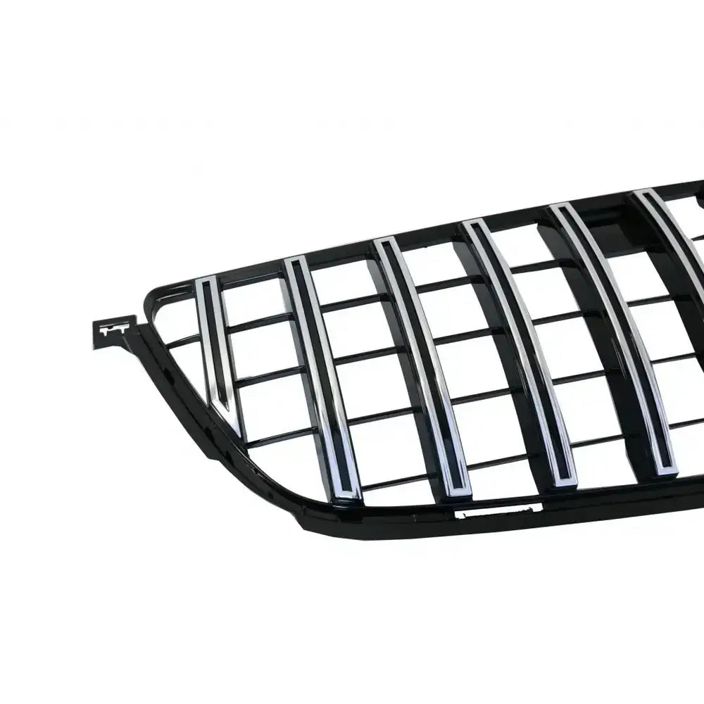 Grill Mercedes Ml-class W166 12-14 Gt-r Panamericana Design Black Chrome - 3