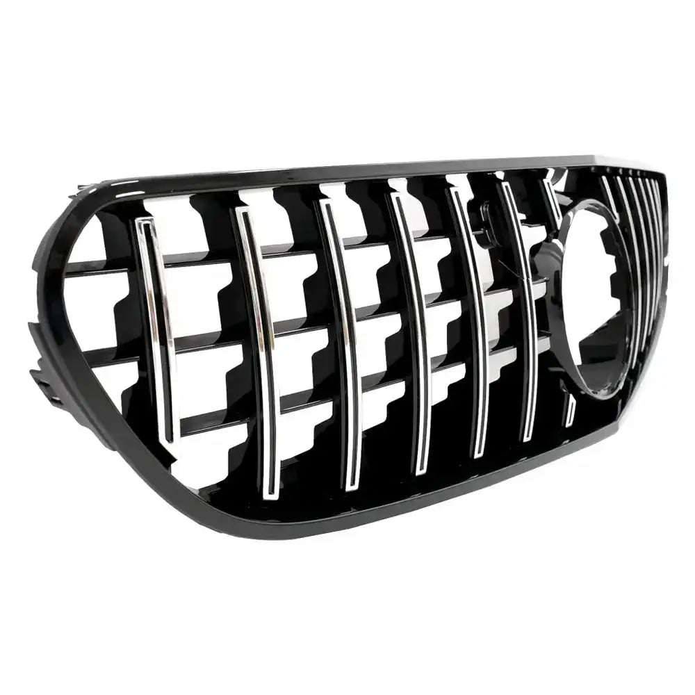 Grill Mercedes S-class Coupe C217 14-17 Cabrio A217 15-17 Gt-r Panamericana Design Chrome - 3