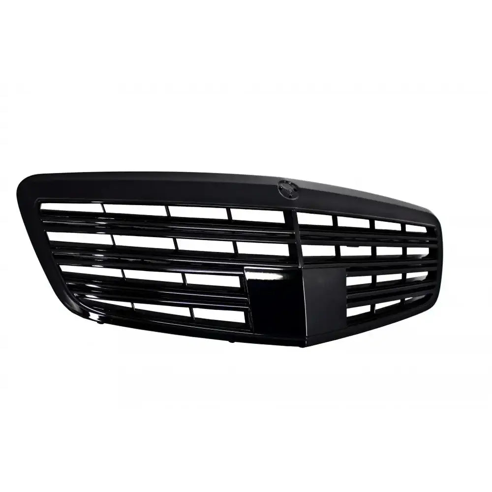 Grill Mercedes S-class W221 11-13 S63 S65 Piano Black Design - 2