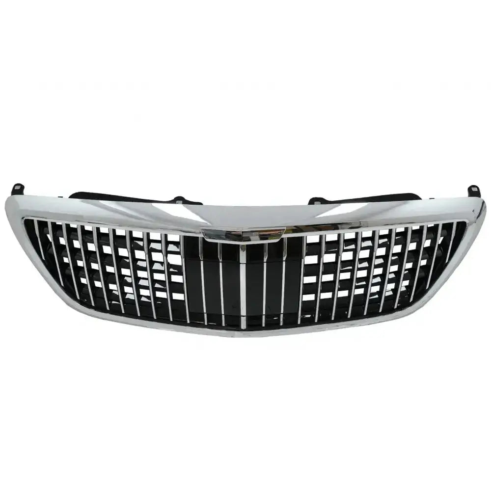 Grill Mercedes S-class W222 X222 14 + Vertical Design Chrome - 2