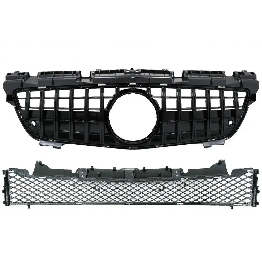 Grill Mercedes Slk-class R172 11-15 Gt-r Panamericana Design Black - 1