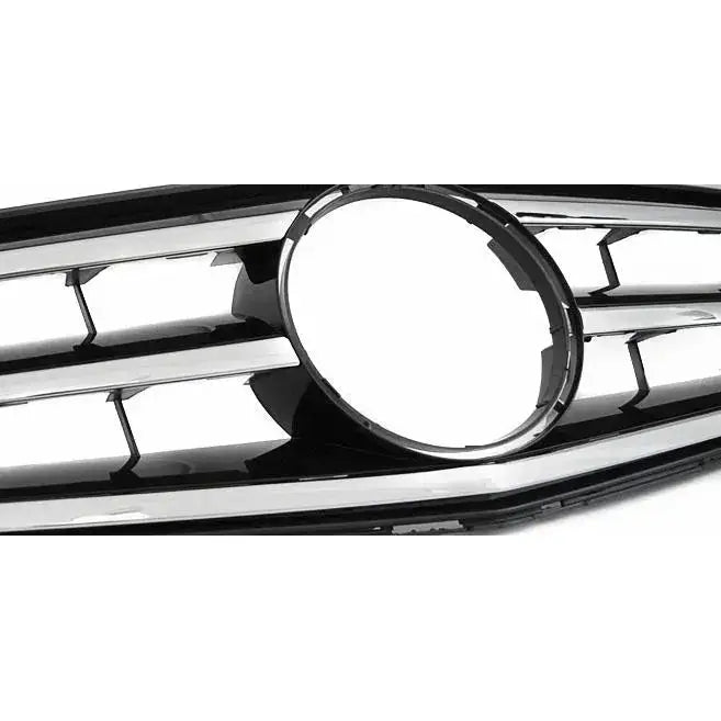 Grill Mercedes W204 07-14 Avantgarde Chrome-black - 3