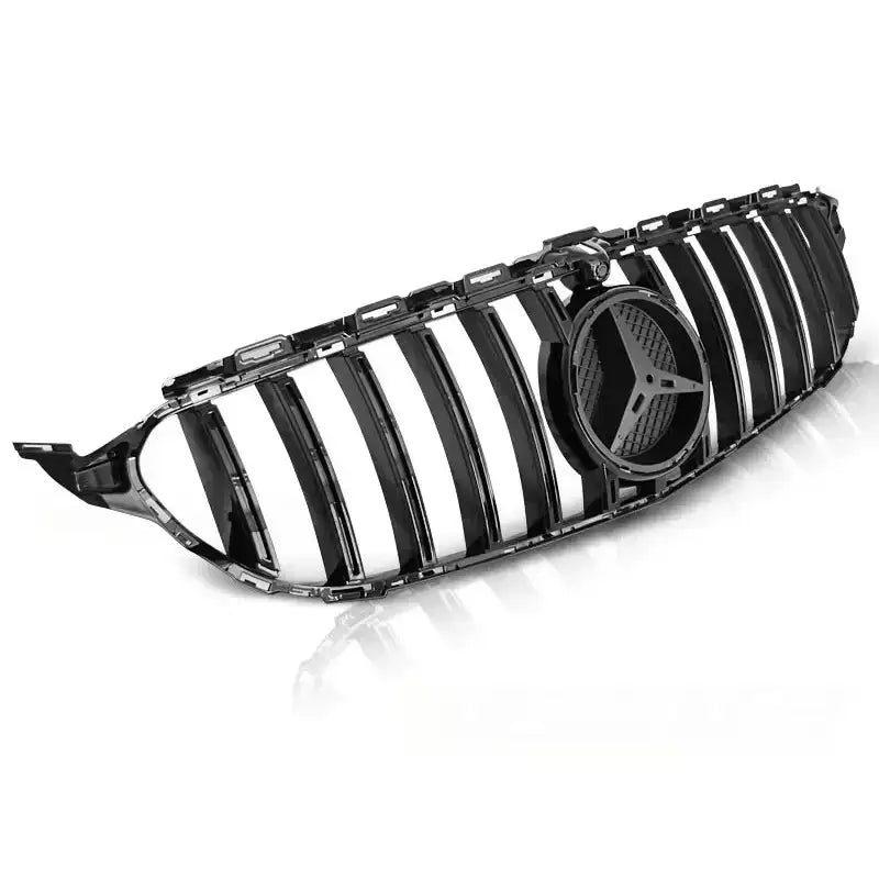 Grill Mercedes W205 14-18 Gt-r Style Glossy Black