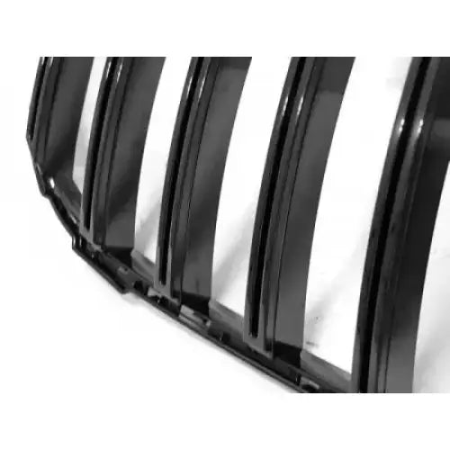 Grill Mercedes W205 18- Gt-r Style Glossy Black - 4