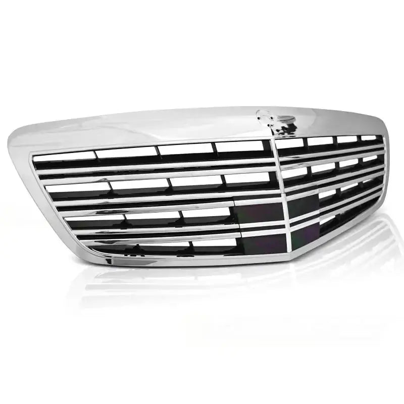 Grill Mercedes W221 09-13 S65 Amg Chrome Black - 1