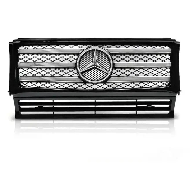 Grill Mercedes W463 90-12 Black Chrome - 1