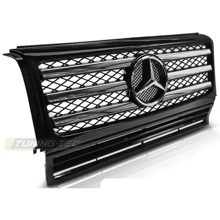 Grill Mercedes W463 90-12 Black Chrome - 2