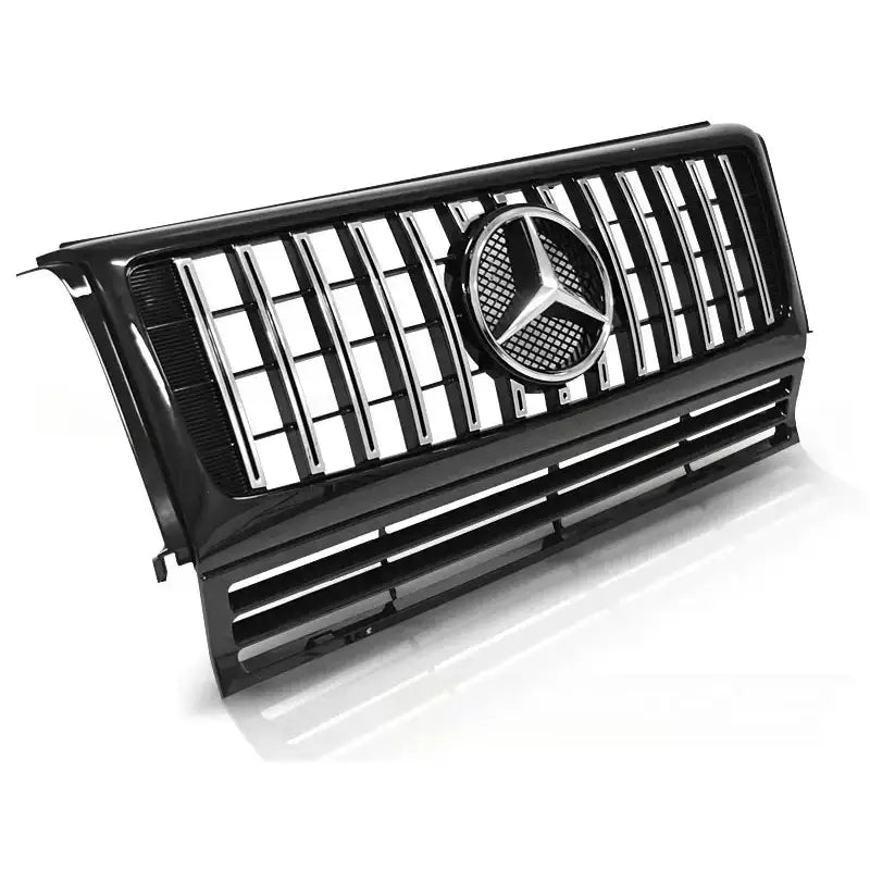 Grill Mercedes W463 90-14 Chrome Black W464 G63 Look - 1