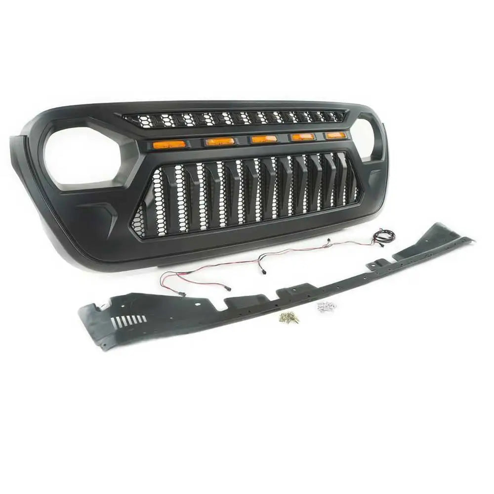 Grill Ofd Sinte øyne Med Amber-lys - Jeep Gladiator Jt 20- - 4