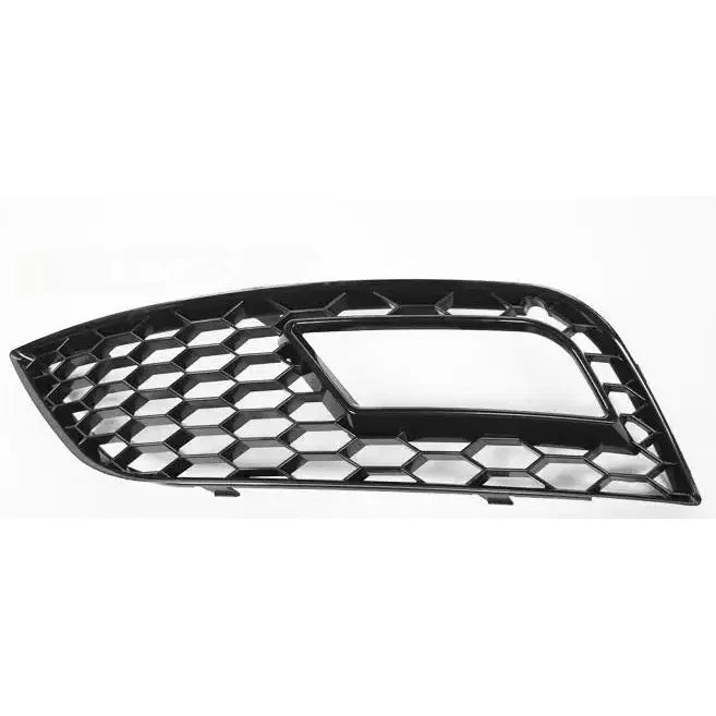 Grill Tåkelysdeksel - Audi A4 (b8) 11.11-15 Glossy Black - 3