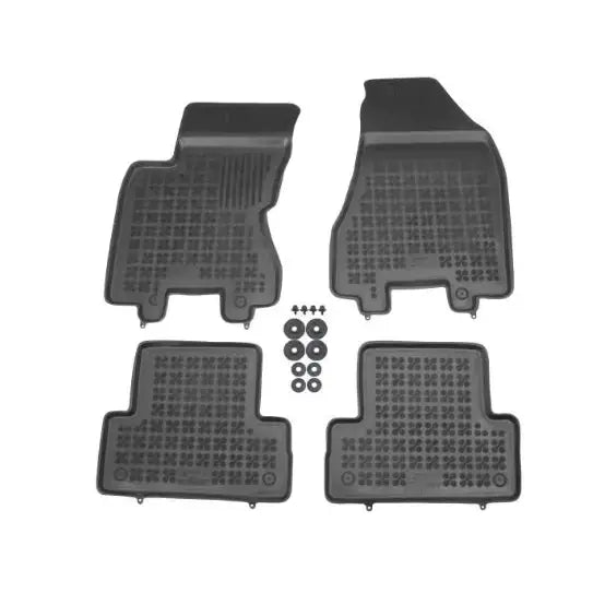 Gulvmatte Gummi Svart - Nissan X-trail 07-13 - 1