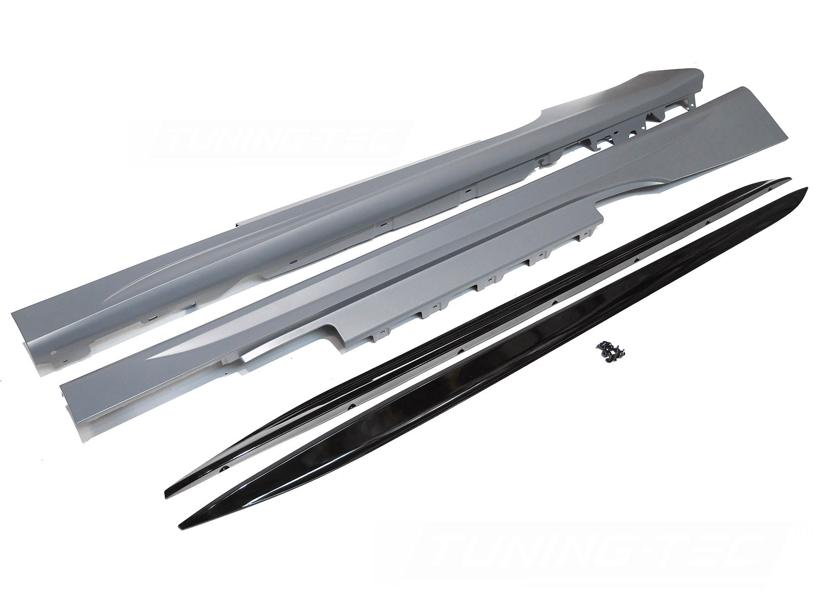 Sideskjørt BMW G22/G23 2020– Performance Look, blank svart spoiler – PGBM56