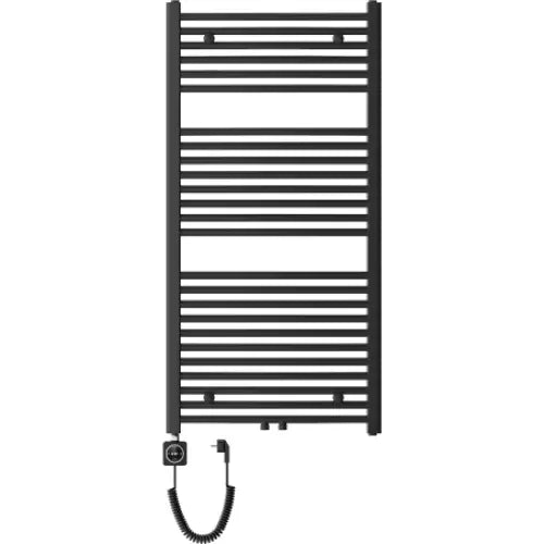 Håndkletørker Ares 1200 x 600 Mm 600 w Sort Premium