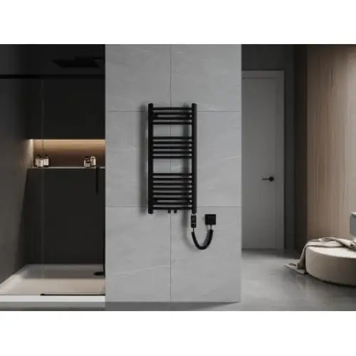 Håndkletørker Ares 900 x 400 Mm 300 w Sort
