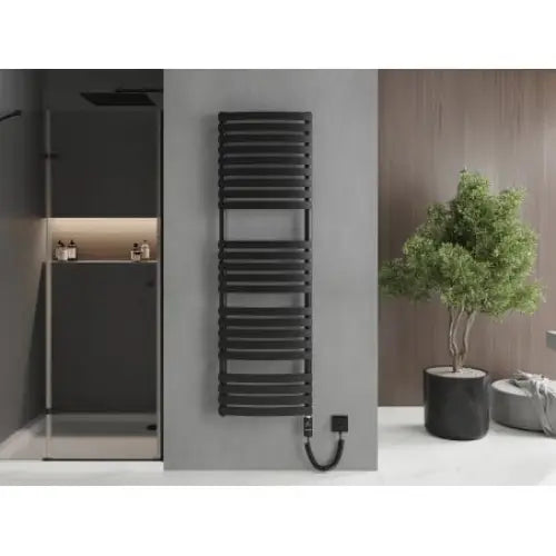Håndkletørker Bachus 1600 x 500 Mm 900 w Sort