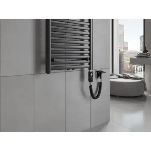 Håndkletørker Hades 1200 x 500 Mm 600 w Sort
